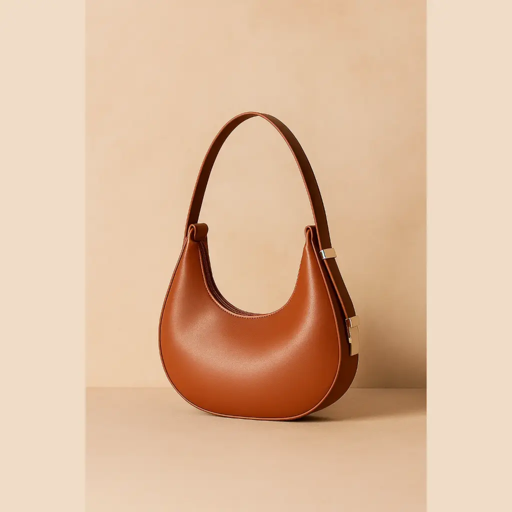 Woman's Leather Underarm Bag